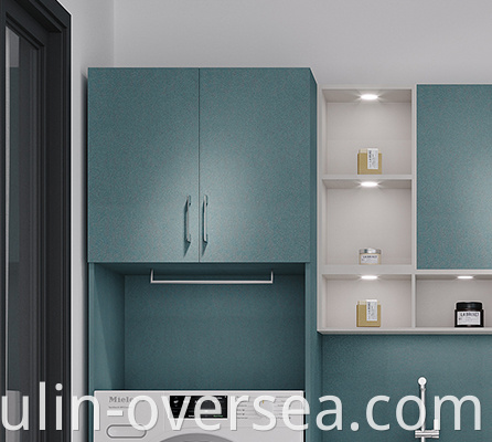 Modern design blue bathroom vanity cabinet for sale